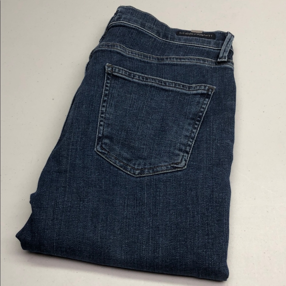 CITIZENS OF HUMANITY ROCKET CROP MID-RISE SKINNY JEANS 28x26 ⭐️